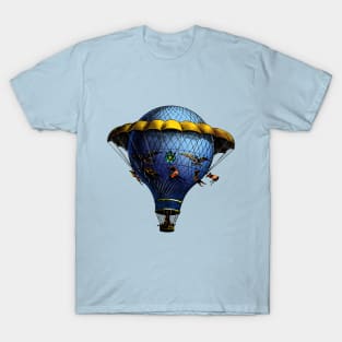 Blue Flying Machine T-Shirt